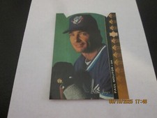 PAUL MOLITOR BLUE JAYS 1994 UPPER DECK SP DIE CUT BASE CARD #44