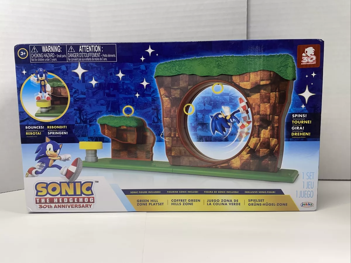 Sonic The Hedgehog Green Hill Zone 2.5 Inch Figure Playset