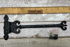 DOOR, GATE  HINGES, HINGE FRONTS, CAST IRON, TRADIONAL IRONMONGERY HUGE RANGE