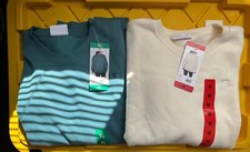 Champion Sweatshirt Women  s Cream 1732092 S,M,L,XL BLUE XL NWT