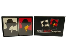 New factory sealed vintage 1991 Marlboro Wild West Playing Cards. Phillip Morris