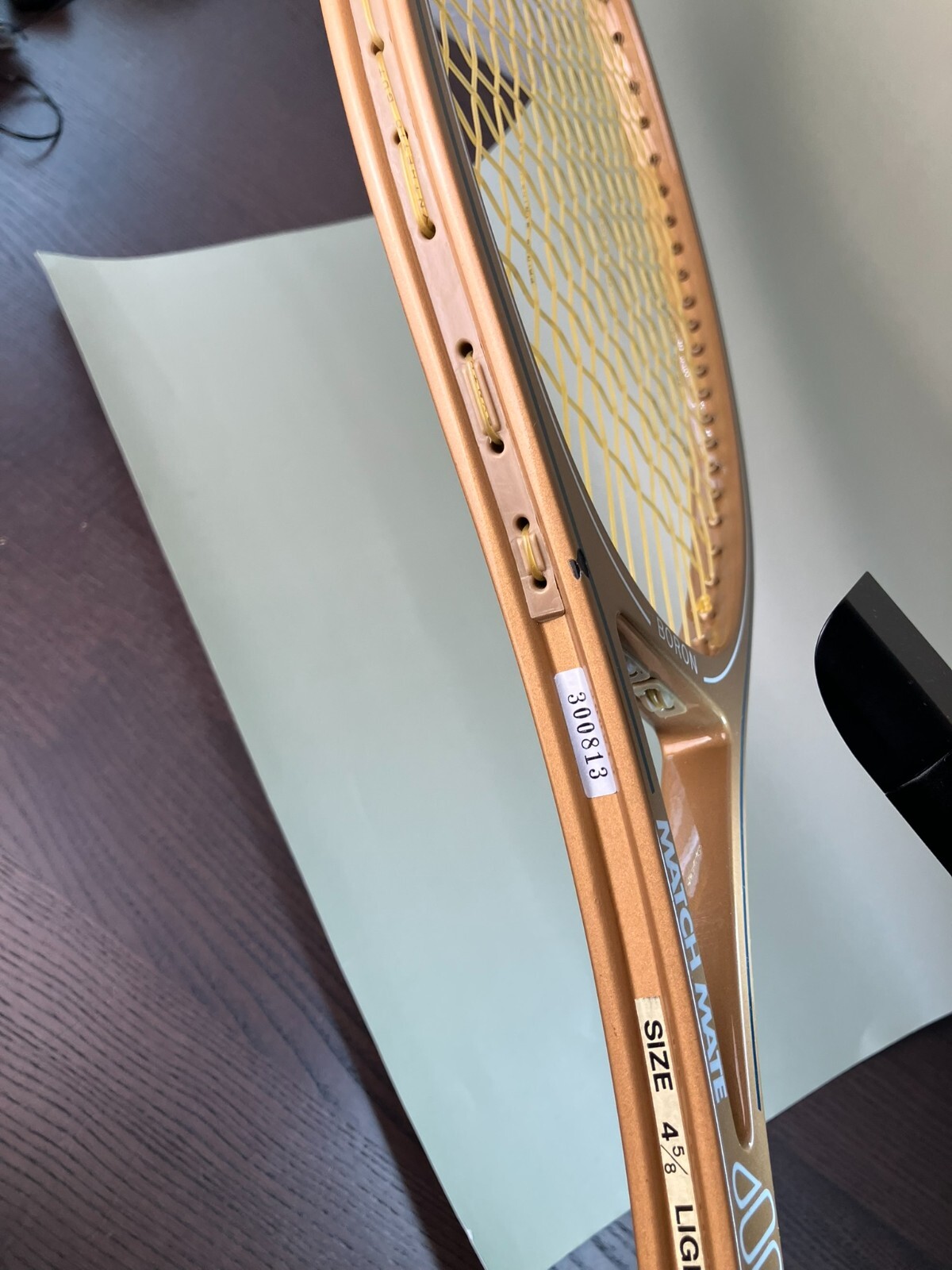 Match Mate Boron Ceramic Tennis Racquet 4 5/8