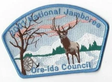 2001 National Scout Jamboree JSP Ore-Ida Council Blue Bdr.  [MK2598]