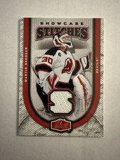 2006-07 Flair Showcase Stitches #SSBR Martin Brodeur JERSEY - New Jersey Devils