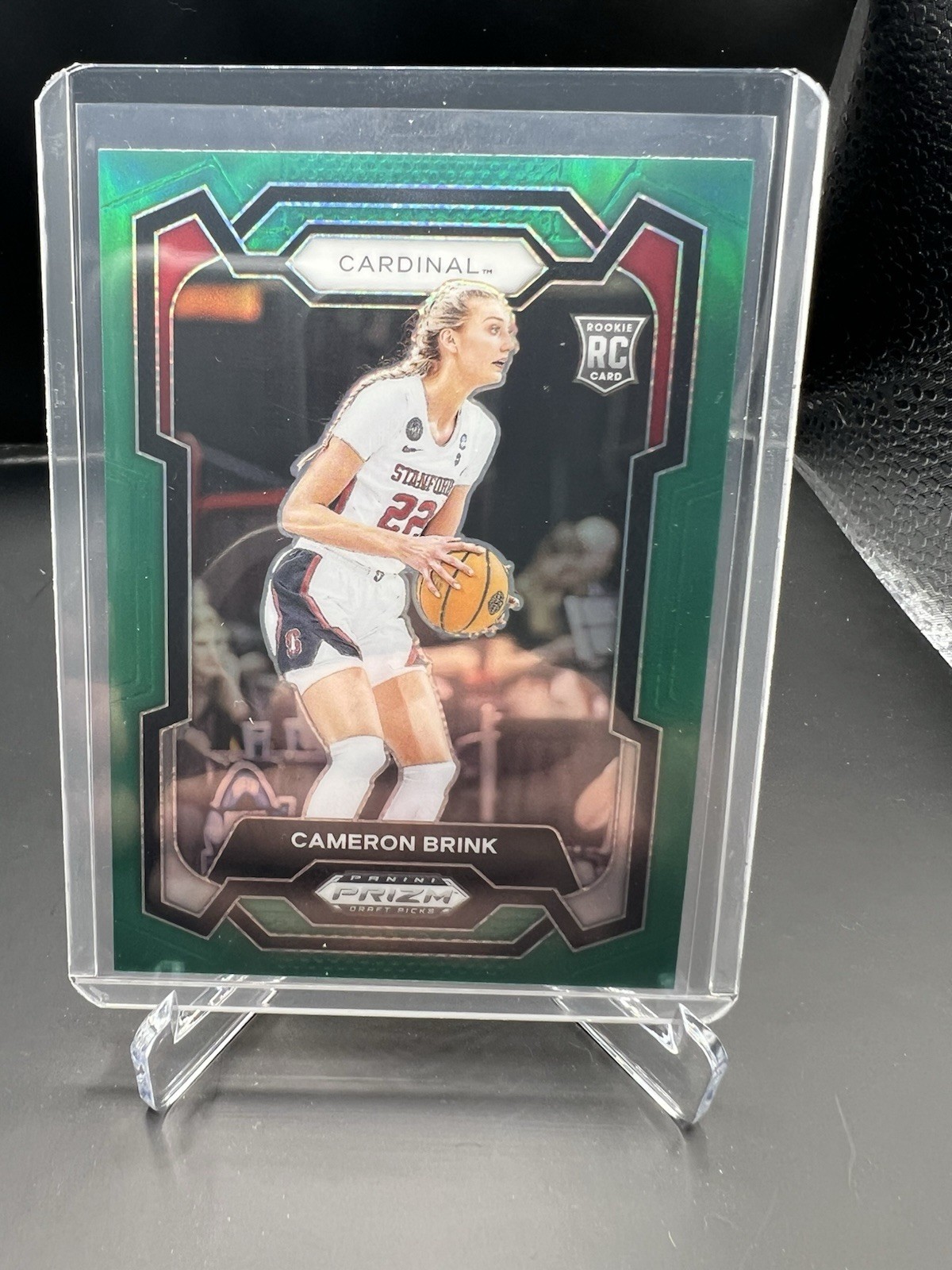 2024-25 Panini Prizm Draft Picks - Cameron Brink #89 Green Prizm (RC)