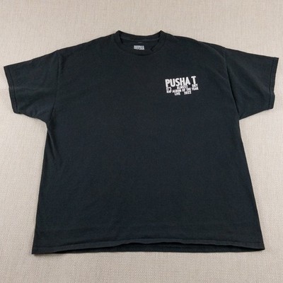 Pusha T Its Almost Dry Album T Shirt Mens 2XL Clipse Rap Tee