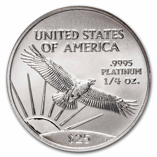 2002 1/4 oz American Platinum Eagle MS-69 NGC - Picture 3 of 3