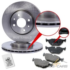 ATEC BREMSSCHEIBEN BELÜFTET Ø288 + BREMSBELÄGE VORNE FÜR AUDI A4 B5 8D BJ 95-99