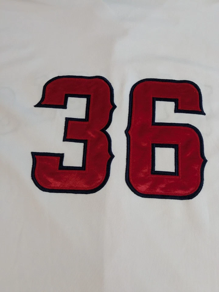 Vintage Anaheim Angels Embroidered Baseball Jersey #36 2XL Jered Weaver - Image 3 of 4