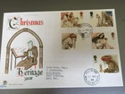 GB STAMPS LTD HAND NUMBERED 1/100 HOLY ISLAND CDS FIRST DAY COVER CHRISTMAS 1984