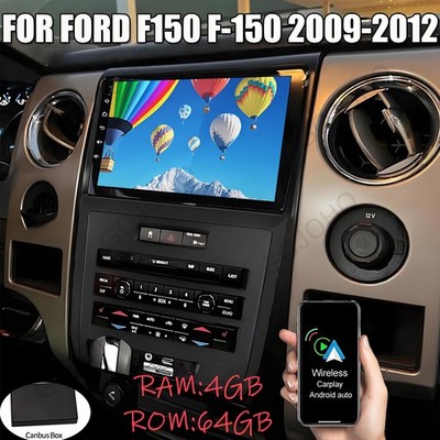For Ford F150 2009-2014 Android 13 9''Apple Carplay Car Stereo Radio GPS NAVI 64G