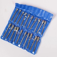 20X Diamond Grinding Cutting Burr Set For Dremel Drill Bits Rotary Tool Grinder