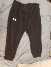 Under Armour Sweatpants Toddler Size 3T Black