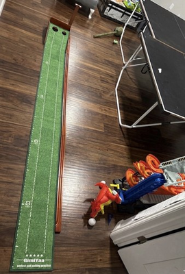 #ad perfect practice golf putting mat $59.00
