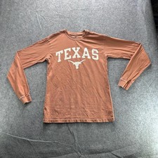 Alta Gracia Shirt Mens S Orange Texas Longhorn Graphic University Of Texas