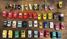 HUGE Lot Of 72 Micro Machines From 80 s- Cars, Boats, Planes, Trucks