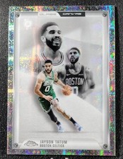 2025-26 Topps Chrome Basketball Jayson Tatum Glass Canvas Case Hit SSP