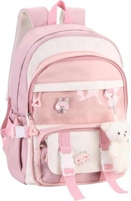 Ita Bag Pin Display Backpack with Insert, Kawaii Aesthetic Backpack with Lapt...