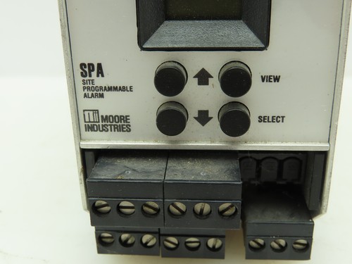 Moore Industries SPA/TPRG/2PRG/U-DPDT SPA Site Programmable Alarm .20 Amp DC Max - Picture 2 of 6