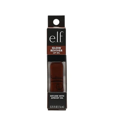 elf E.l.f. Glow Reviver Lip Oil, Hot as Fudge Brand New In Box