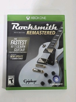 Ubisoft Rocksmith 2014 Edition Remastered Xbox One Multiplayer NTSC-U/C T