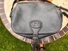 Céline Damen Handtasche Leder dunkelblau Rei...
