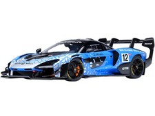 MCLAREN SENNA GTR #12 "PRESENTATION" BLUE 1/18 MODEL CAR BY AUTOART 81955