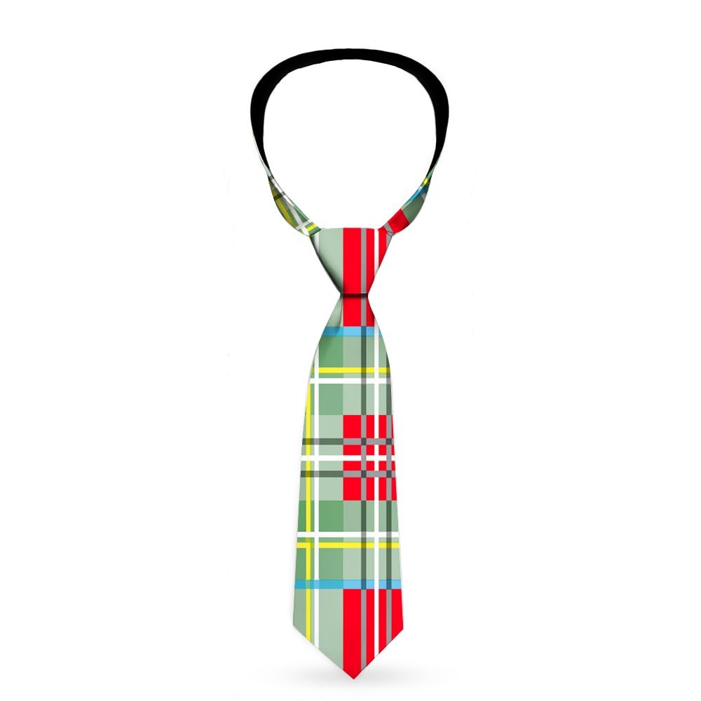 Necktie Standard - Tartan Plaid Red/Green ACC NEWAnother great item from Rarewaves USA | Free delivery!