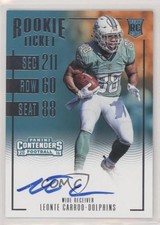 2016 Panini Contenders Rookie Ticket RPS Leonte Carroo #333 Auto nd3