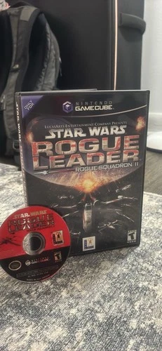Star Wars Rogue Leader: Rogue Squadron II Nintendo GameCube w/ Case Manual