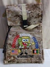 Operation Enduring Freedom US  Afghanistan mini-backpack/Made In Iraq By Western