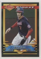 2021 Topps Finest Flashbacks Trea Turner #83 0hu7