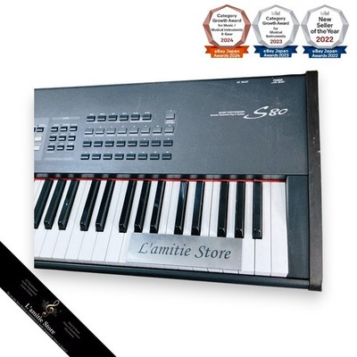 Yamaha S80 Synthesizer Keyboard Piano Japan Used | eBay
