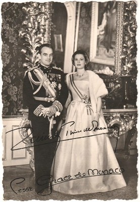 LL. AA. SS. Le Prince Rainier III et la Princesse Grace / Monaco / ca. 1956