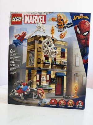 マイケル・ルー　２点セット LEGO Marvel Spider-Man Peter Parker's Apartment 76317 391pcs