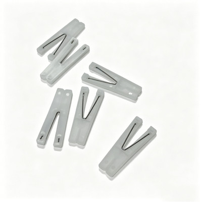 10pcs 12/16 Core MPO Fiber Ribbon Clip Fixed Buckle Optic Cable Wiring Fix Clamp