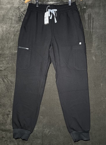 Figs Men Size Medium Technical Collection Cargo Scrub Pants Black New With Tags