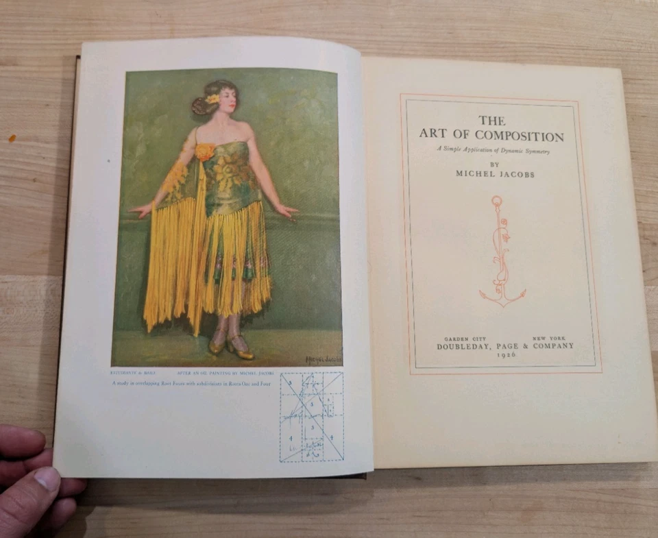 The Art of Composition Michel Jacobs 1st/1st (1926) Art Deco Design - Image 3 of 4