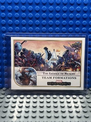 League of Realms 2023 UD Marvel Beginnings Vol 2 Team Formations #TF2