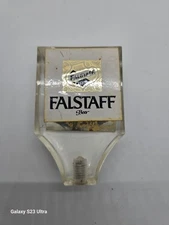 Vintage Falstaff Beer Lucite Tap Handle
