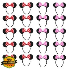20 PCS Mouse Ears Headbands for Parties