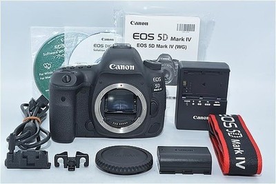 Canon EOS 5D Mark IV Digital SLR Camera Body 4643 Shutter Count Excellent