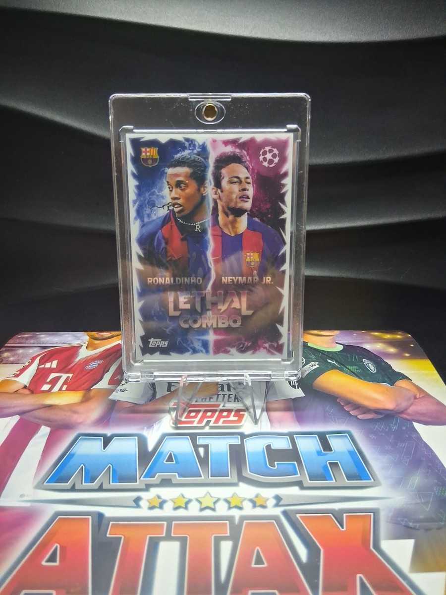 Match Attax 25/26 Lethal Combo Ronaldinho Neymar Jr | eBay