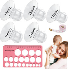 Silicone Flange Insert 13/15/17/19/21Mm, Compatible with Medela, Willow, Momcozy