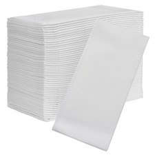 AMERICAN HOMESTEAD Paper Napkins White Disposable Linen-Like Dinner Napkins Rest