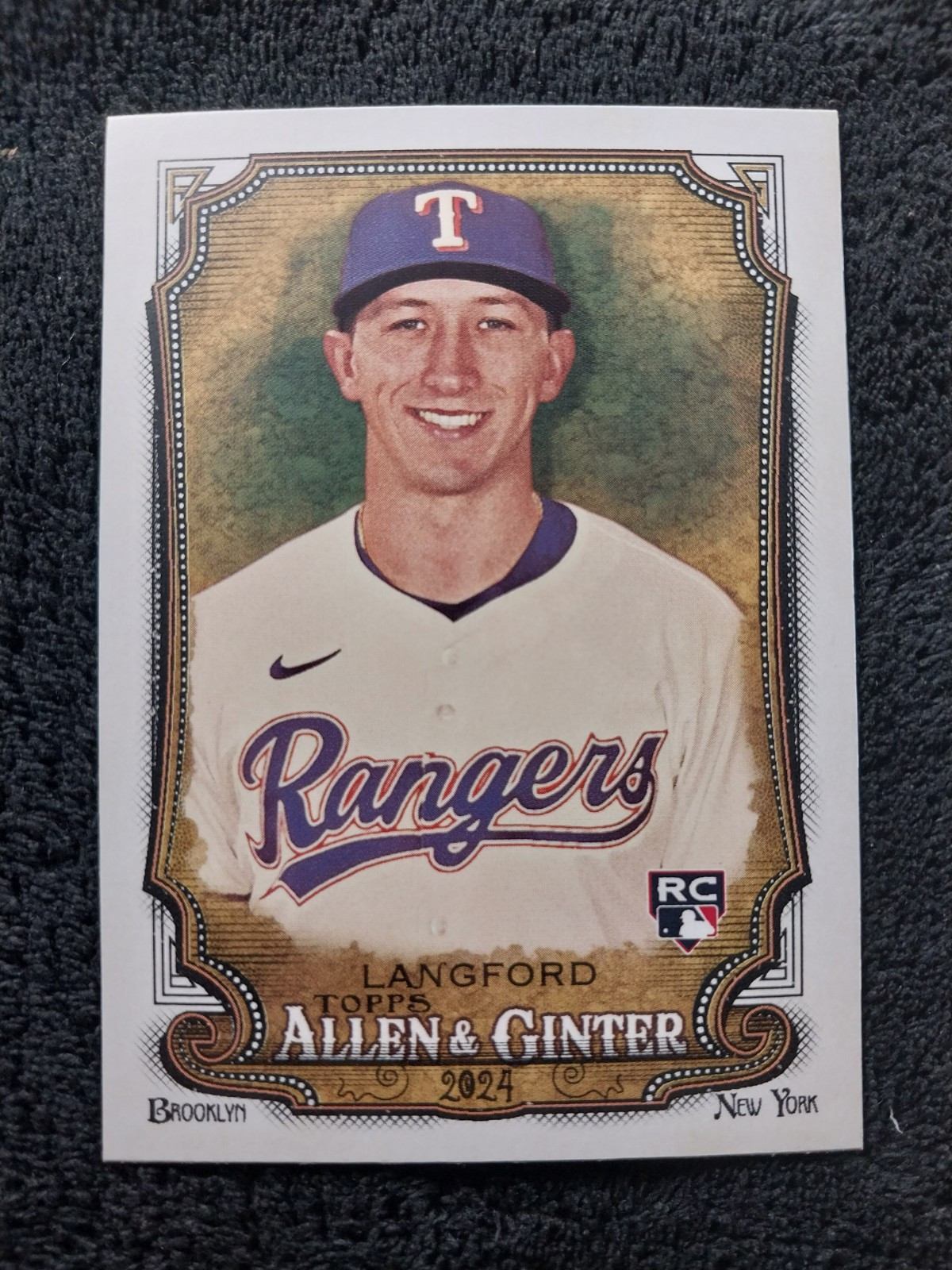 2024 Topps Allen & Ginter - #278 Wyatt Langford (RC) Stock Pic