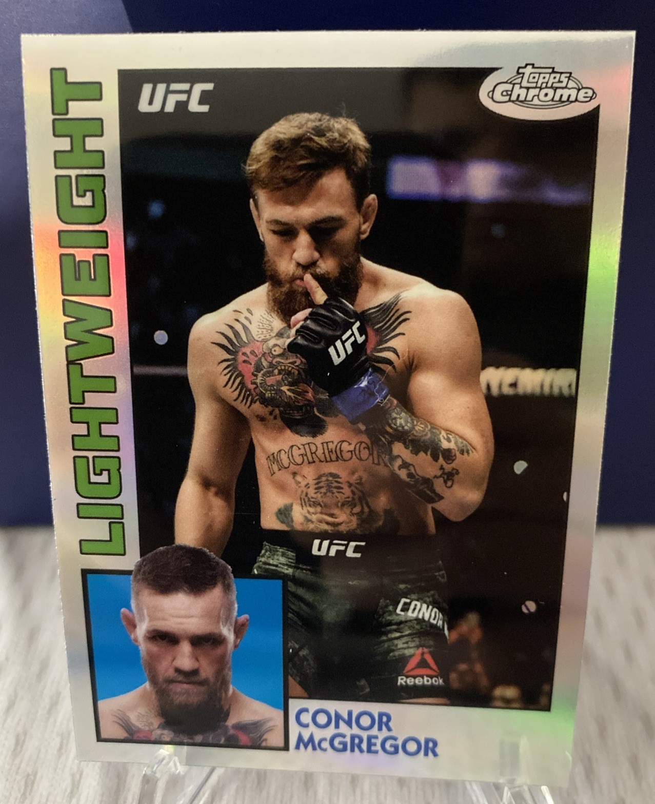 2019 Topps Chrome UFC - 1984 Topps Conor McGregor #84T-CM