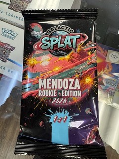 2026 Wild Card Galactic Splat Fernando Mendoza One Of One 1/1 Pack