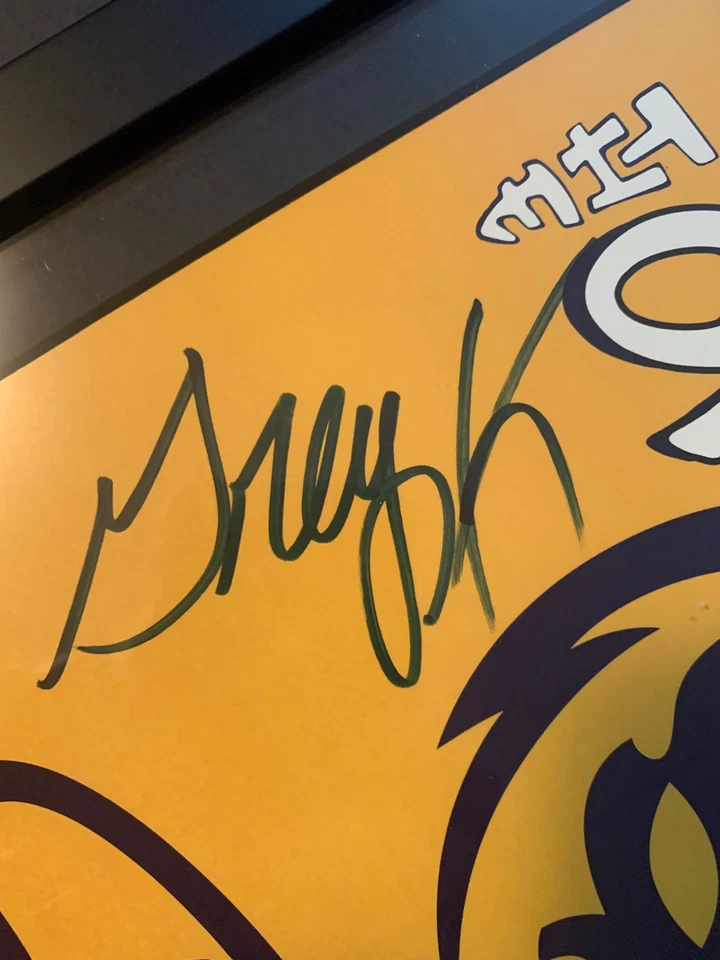 the offspring  concert poster 2018 autographed never ending tour - Image 4 of 4