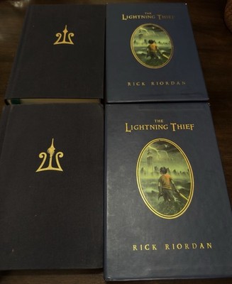 Rick Riordan the Lightning Thief lot of 2 